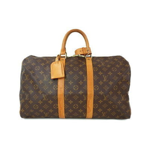Louis Vuitton Monogram Keepall Boston Bag - Picture 1 of 8